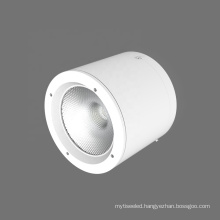 Helos 75w Indoor Commercial Cylinder White Treatment Led Downlight For Ceiling Surface Mounted Lighting